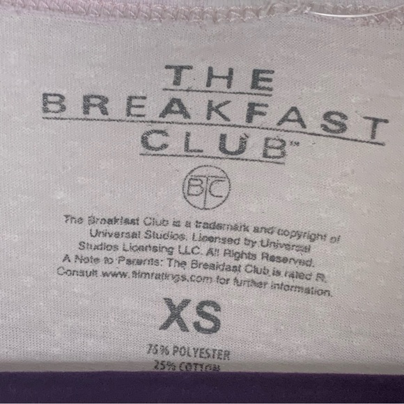NWT The Breakfast Club Graphic T-Shirt - Picture 7 of 11